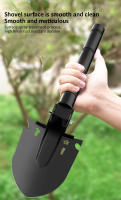 Shovel Plegable Portátil 7-en-1 Para Jardinería Y Camping Con Compas Y Maza Y Abrebotellas Para Kit De Sobrevivencia Material Plástico Antideslizante Y Duradero - details 5