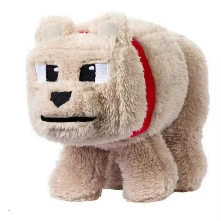 Peluche Minecraft La Película Dennis el Lobo 20 cm JFP55 - 1