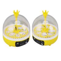 Incubador De Huevos Mini Para El Hogar Con Control Automático De Temperatura Y Humedad Máquina De Eclosionamiento De Pollos Pato Ganso 4 Casillas - details 3