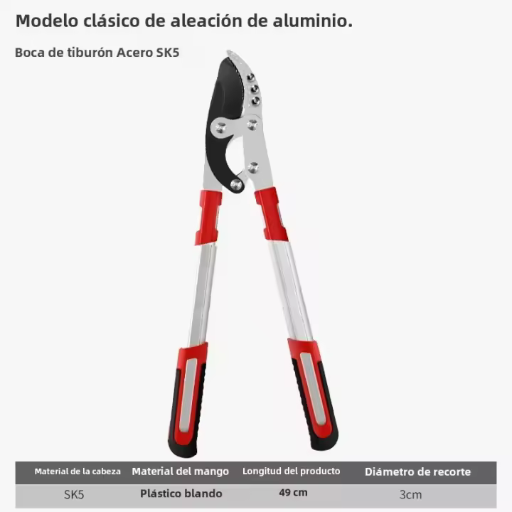 Tijeras De Poda Grandes De 45cm Antideslizantes Y Resistentes Al Desgaste Para Jardinería Herramientas De Poda Afiladas - 1