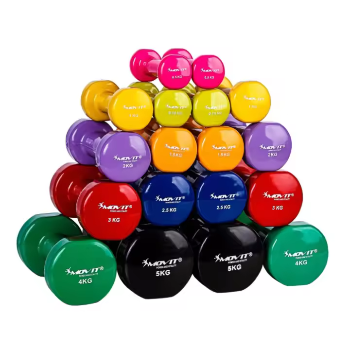 MOVIT® Juego de mancuernas de vinilo - 1
