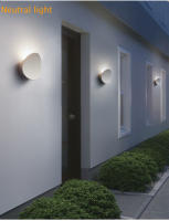 Lámpara De Pared Exterior LED Impermeable En Aleación De Aluminio Para Decoración De Puerta De Garage Patio Y Casa - details 10