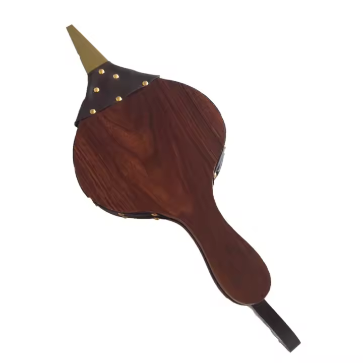 Soplador de aire de madera, Soplador de chimenea, Soplador de aire de madera, Soplador de chimenea manual, Boquilla de Hierro, - 1