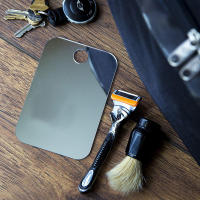 Espejo De Acrílico Antiniebla Para Ducha Y Maquillaje Para Mujeres Y Hombres Accesorios De Baño Y Viaje Espejo Sin Marco Rectangular 17x13cm - details 9