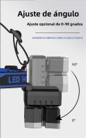 Linterna Frontal LED 5/11 Recargable Por USB Con Batería 18650 Integrada Lámpara De Mano Para Pesca Y Actividades Al Aire Libre - details 18