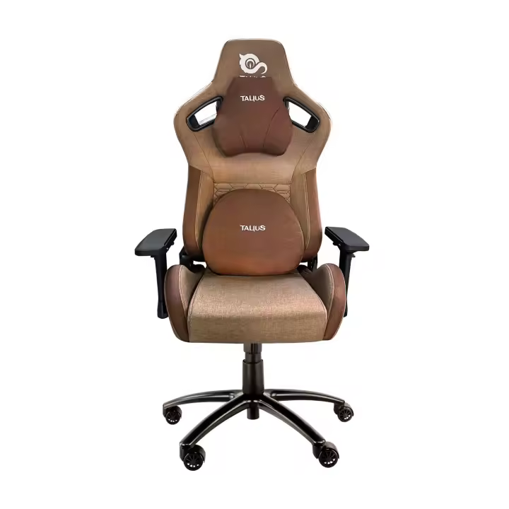 Talius silla raptor gaming negra/marron 4d, frog, base metal, ruedas nylon, hasta 170kg - 1