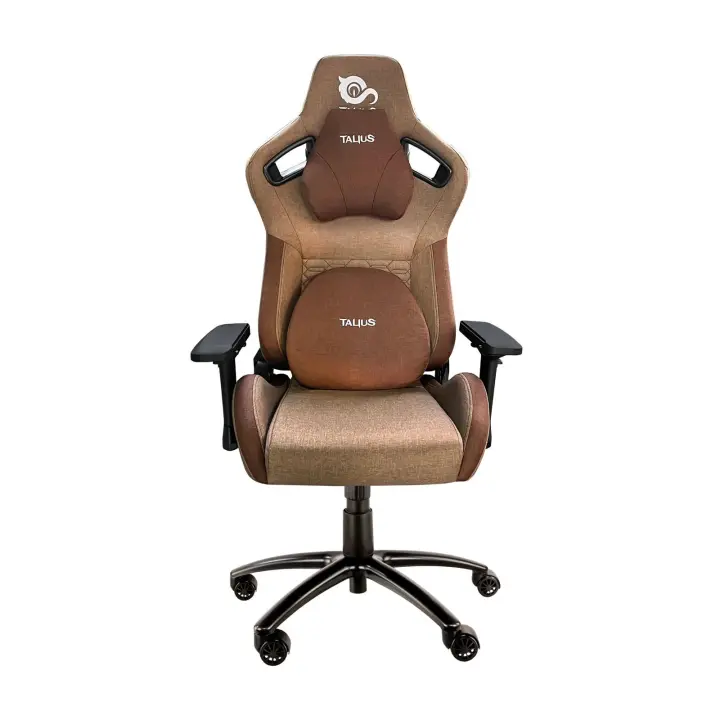 Talius silla raptor gaming negra/marron 4d, frog, base metal, ruedas nylon, hasta 170kg - 1