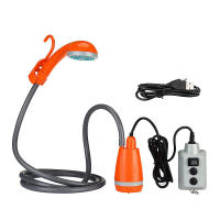 Ducha De Camping Portátil Y Set De 20L Con Bomba Eléctrica Para Lavar Coche Riego De Plantas Y Limpieza De Animales De Compañía Herramienta Multifuncional Para Viajes Al Aire Libre - details 8