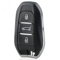 Banner - Carcasa mando llave del coche 3 botones compatible con peugeot y citroen v3