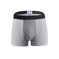 Set de 1 o 3 Calzoncillos Hombre Boxer Algodon Bóxers Ropa Interior, 95% Algodón, 5% Elastáno, 3 Colores, Negro, Rojo y Gris, Experiencia de Uso Cómoda, no Tapada, Entrega Rápida, regalo ideal para tu amante / padre / hermano en el cumpleaños - details 4