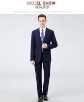 Traje De Novio Elegante Y Moderno Para Hombres Estilo Británico 2 Piezas Traje Slim Para Bodas Y Fiestas Con Chaqueta Y Pantalones - details 3