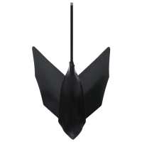 vidaXL Accesorio para arado de metal negro - details 1
