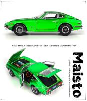 Maisto 1:18 DATSUN 240Z De 1971 Coche Deportivo Retro De Colección Aleación Modelo Clásico Decoración Regalo Para Coleccionistas - details 3