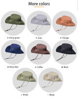 Sombrero De Pescador Xinbaoguan Para Hombres 100% Nylon Protección Solar Transpirable Gran Sombrilla Verano Casual - details 12