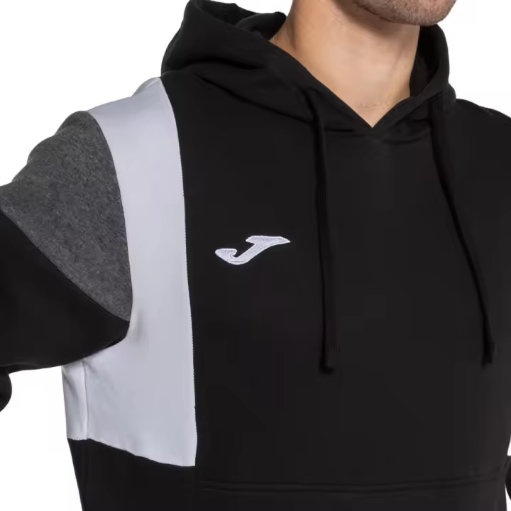 Sudadera Joma Confort Iii Capucha Negro Hoodie 102745-102 - 1