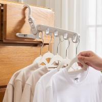 Estante De Secado De Ropa Plegable Con Cinco Agujeros Portátil Para Viajes Uso Doméstico Hoteles Dormitorios Con Gancho Universal - details 10