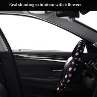 Funda De Volante Para Coche Para Mujer Sin Anillo Interior Antideslizante Y Transpirable De Alta Aesthetic Value Material Knitted - details 9