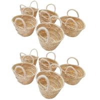 Pack 1,2,8 y 10 Mini Capazitos Cestas Perfecto Para Bodas y Comuniones Medidas 16 cm de Ancho x 18 cm de Alto x 10 cm Base - details 1
