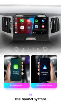 Junsun Radio Coche para KIA Sportage 3 2010 2011 2012 2013 2014 2015 2016 Inalámbrico CarPlay Android Auto AI Voice 2 din Pantalla Coche Android Auto Multimedia Navegación GPS Auto radio - details 9