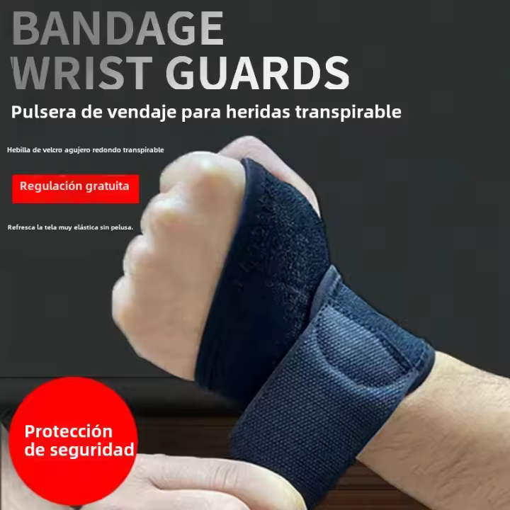 Brazalete De Soporte Para Hombres Y Mujeres Transpirable Para Deportes Como Gimnasio Voleibol Baloncesto Alivio Del Dolor De Tendón Y Articulaciones - 1