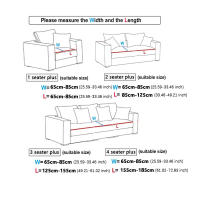 Cubierta De Sofá De Alta Elasticidad En Chenille Cubierta De Cojín Monocromo Universal Para Todas Las Estaciones Fáciles De Instalar - details 1