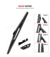 Limpiaparabrisas Delantero Y Trasero Para Peugeot 308 T9 Hatchback 2014-2020 Hojas De Limpieza De Alta Calidad ABS Semi-Rígido - details 2