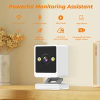 Cámara IP WiFi BESDER 2MP Monitoreo De Bebé Con Rastreo AI 1080P Mini CCTV De Seguridad Interior APP ICSEE Sin Cable - details 0