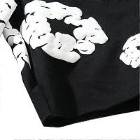 Summer Men Shorts Flower Print Drawstring Elastic Waist Loose Pockets Pleated Vacation Beach Sport Casual Homewear Short Pants - details 3