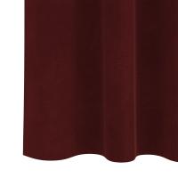 Cortinas Blackout vidaXL con cinta superior 2 piezas borgoña de terciopelo - details 5