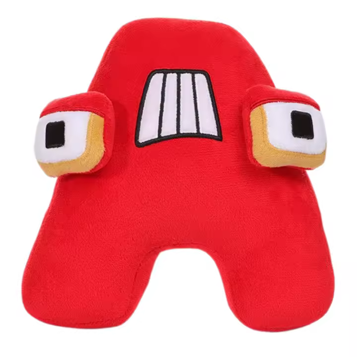 MAGIC SELECT Peluches Alphabet Lore. Letras del Abecedario y Números. Peluches de Alfabeto para Niños. Juguete Educativo Infantil, Divertido, Suave y Seguro. - 1