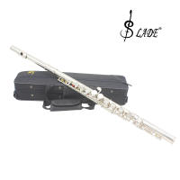FLUTE TRANVERSAL PROFESSIONAL SLADE 16 AGujeros C Llave C Clave E Mecanismo Material De La Superficie Niquelado Cupro-níquel - details 1