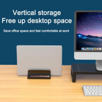 Soporte Vertical Para Portátil Con 3 Ranuras Soporte De Escritorio Para MacBook Tableta Y Teléfono Estación De Enlace Universal - details 3