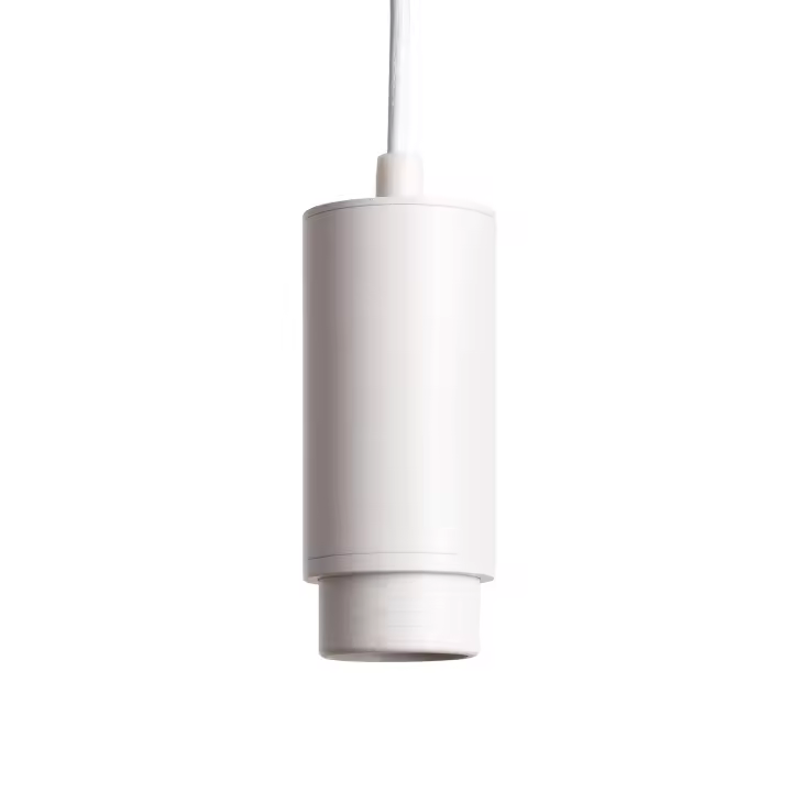 Ledkia Lámpara Colgante Aluminio Multiángulo 10-50º para Bombillas GU10 Cuarzo Negro - 1