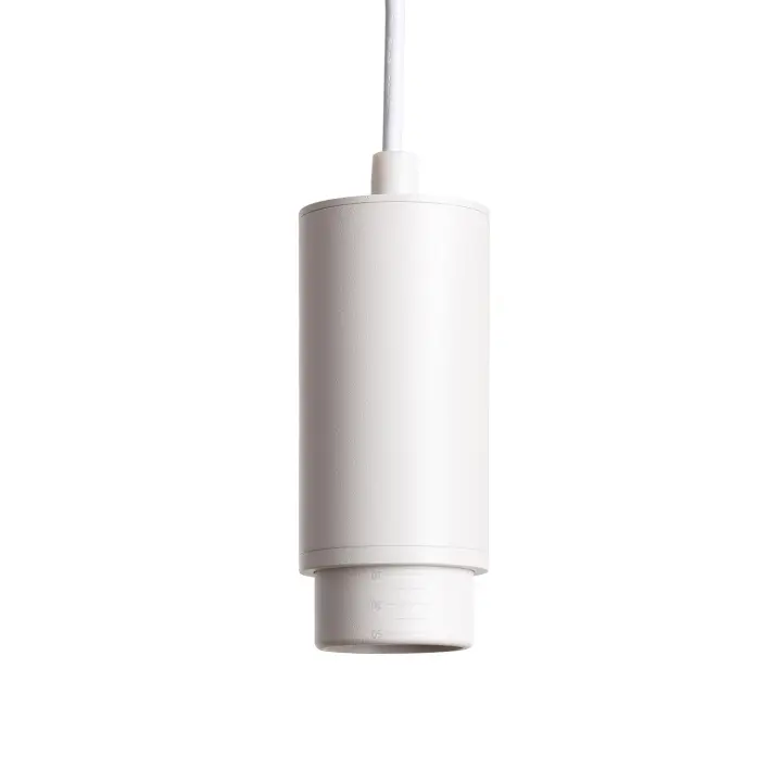 Ledkia Lámpara Colgante Aluminio Multiángulo 10-50º para Bombillas GU10 Cuarzo Negro - 1
