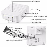 Kit De Campana De Puerta Solar Para Jardín Y Hogar Con Receptor 1000 Pies De Operación Indicador LED 52 Sonidos Campana Portátil - details 13