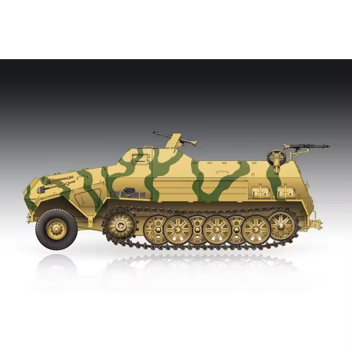 TROMPETADOR 07404 SD.KFZ.8 GEPANZERTE 12T 1/72 - 1