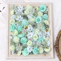 48Pcs Cabezas De Flores Artificiales De Seda Para Decoración De Hogar Fiesta Boda DIY Accesorios De Coronas De Flores Fake Para Decoración De Habitaciones - details 3