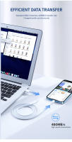 Cable De Carga Rápida Para iPhone USB Compatible Con Modelos 14 13 12 11 pro Max Mini XR XS X SE 8 7 6 plus 6s 5 5s Accesorios Para iPad - details 8
