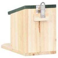 vidaXL Casas de ardilla 4 unidades madera de abeto - details 5
