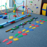 Juguetes Sensoriales Para Manos Y Pies De Niños Juegos Deportivos Y Divertidos Interiores Y Exteriores Para Niñas Y Niños - details 1
