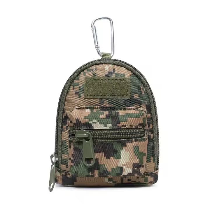 Bolsa De Cinturón Táctico Mini Monedero Porta Llaves Y Tarjetero Porta Monedas Y Accesorios Para Deportes Al Aire Libre - 1