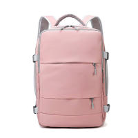Mochila de viaje repelente al agua para mujer, carga USB para portátil con mochila escolar, con correa de equipaje, informal - details 29