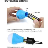 Lámpara De Camping Portátil LED Multicolor Impermeable Luz De Emergencia Batería Potente Para Actividades Al Aire Libre Y Acampar - details 3