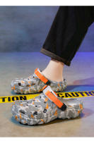 Nuevos Sandalias De Hombre Clogs Con Estampado De Camuflaje Zapatos De Jardín Plataforma Bajo Tacón Cierre De Correa EVA Cómodo Para Uso Diario Y Exterior - details 6