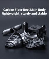 Reel De Pesca Spinning LINNHUE KS1500 2500 Con Soporte De Equilibrio Cuerpo Impermeable De Fibra De Carbono Accesorios De Pesca Para Mar Y Río - details 5