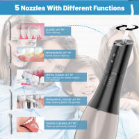 Irrigador Oral Recargable Portátil Con Pulso Alto Máquina De Limpieza Profunda Y Salud De Encías Viajera Silenciosa Para Adultos - details 10