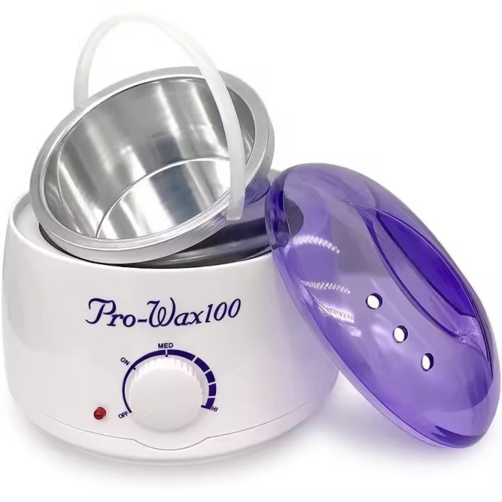 Calentador de Cera Eléctrico para la Depilación Profesional 500ml, Color Blanco - 1