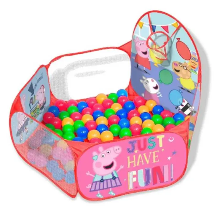 Canasta y Piscina de bolas de Peppa Pig Peppa Pig - 1