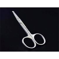 Tijeras De Maquillaje De Acero Inoxidable Para Cejas Pestañas Uñas Corte De Nariz Y Pestañas Afeitadora De Cutículas Herramienta De Belleza Y Manicura - details 5