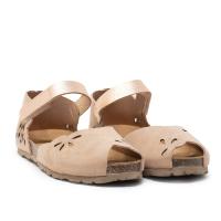 Sandalias Anatómicas mujer YOKONO VILLA 083 VIO CERRADA VELCRO PARDO/SALMON - details 0